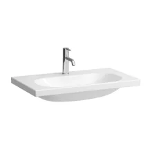   Laufen Lua kerámia mosdó 80x46 cm egy csaplyukkal, túlfolyó nélkül, fehér H8100870001561