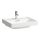 Laufen Meda porcelán mosdó 55x46 cm csaplyukkal és túlfolyóval, fehér H8101120001041