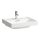 Laufen Meda porcelán mosdó 55x46 cm túlfolyóval és csaplyuk nélkül, LCC bevonattal, fehér H8101124001091