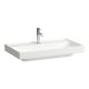 Laufen Meda porcelán mosdó 80x46 cm 1 csaplyukkal, fehér H8101170001111