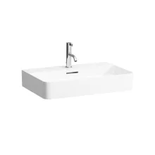   Laufen Val mosdó 65x42 cm egy csaplyukkal és túlfolyóval, LCC bevonattal, fehér H8102844001041