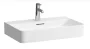 Laufen Val matt fehér mosdó 65x42 cm, 1 csaplyukkal H8102847571041