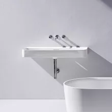   Laufen Val fehér mosdó 75x42 cm, csaplyuk nélkül H8102850001091