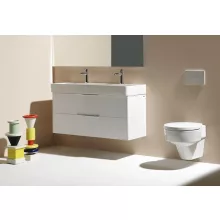   Laufen Val fehér mosdó 120x42 cm, 2 csaplyukkal H8102890001071