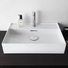   Laufen Kartell by Laufen mosdó 60x46 cm, 1 csapfurattal, fehér H8103330001041