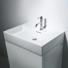   Laufen Kartell by Laufen fehér mosdó 60x46 cm, 1 csapfurattal, LCC bevonat H8103334001041