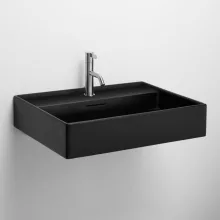   Laufen Kartell by Laufen mosdó 60x46 cm, 1 csapfurattal, matt fekete H8103337161041
