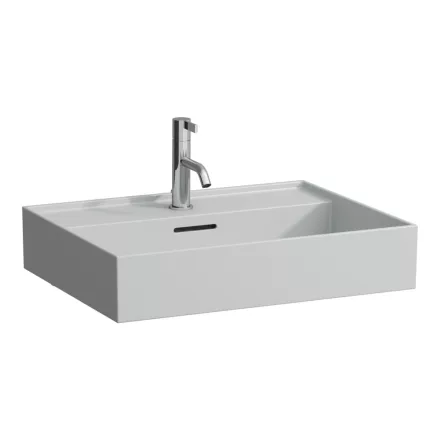 Laufen Kartell by Laufen mosdó 60x46 cm, 1 csapfurattal, matt szürke H8103337591041