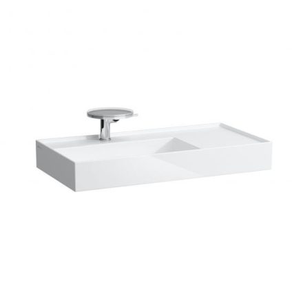 Laufen Kartell by Laufen fehér mosdó 90x46 cm, 1 csaplyukkal és túlfolyó nélkül H8103380001111