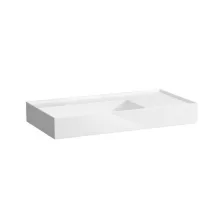   Laufen Kartell by Laufen fehér mosdó 90x46 cm, csaplyuk és túlfolyó nélkül H8103380001121