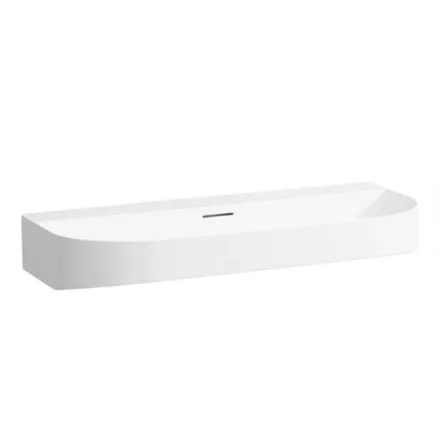 Laufen Sonar matt fehér mosdó 100x42 cm, csaplyuk nélkül H8103477571091