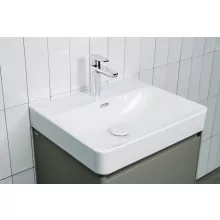 Laufen Pro X porcelán 55x47 cm mosdó 3 csaplyukkal és túlfolyóval, fehér kivitelben
