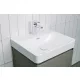 Laufen Pro X porcelán 55x47 cm mosdó 3 csaplyukkal és túlfolyóval, fehér kivitelben