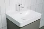 Laufen Pro X porcelán 55x47 cm mosdó 3 csaplyukkal és túlfolyóval, fehér kivitelben