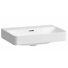 Laufen Pro X porcelán 55x47 cm mosdó túlfolyóval és csaplyuk nélkül, fehér kivitelben