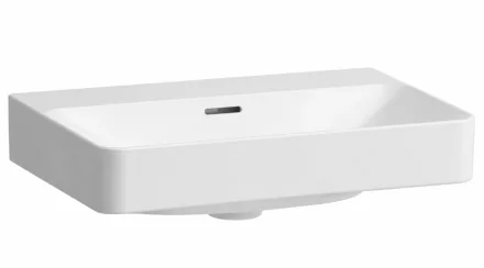 Laufen Pro X porcelán 55x47 cm mosdó túlfolyóval és csaplyuk nélkül, fehér kivitelben