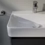 Laufen Pro X porcelán 55x47 cm mosdó csaplyukkal és túlfolyó nélkül, fehér kivitelben