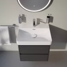 Laufen Pro X porcelán 60x47 cm mosdó csaplyukkal és túlfolyóval, fehér kivitelben