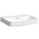 Laufen Pro X porcelán 60x47 cm mosdó túlfolyóval és csaplyuk nélkül, fehér kivitelben