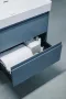 Laufen Pro X porcelán 60x47 cm mosdó csaplyuk és túlfolyó nélkül, fehér kivitelben