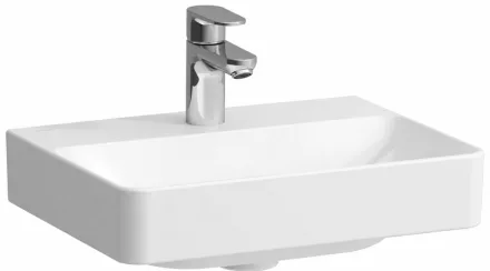 Laufen Pro X porcelán 60x47 cm mosdó csaplyukkal és túlfolyó nélkül, fehér kivitelben