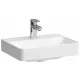 Laufen Pro X porcelán 60x47 cm mosdó csaplyukkal és túlfolyó nélkül, fehér kivitelben