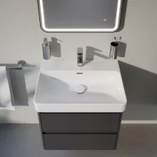 Laufen Pro X porcelán 65x47 cm mosdó csaplyukkal és túlfolyóval, fehér kivitelben