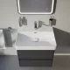 Laufen Pro X porcelán 65x47 cm mosdó csaplyukkal és túlfolyóval, fehér kivitelben