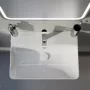 Laufen Pro X porcelán 65x47 cm mosdó csaplyukkal és túlfolyóval, fehér kivitelben