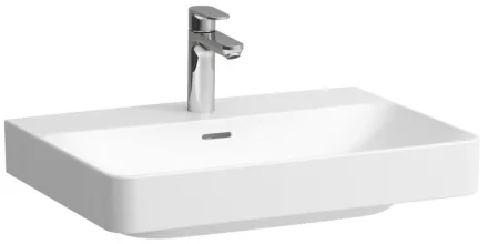 Laufen Pro X porcelán 65x47 cm mosdó 3 csaplyukkal és túlfolyóval, fehér kivitelben