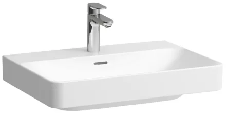 Laufen Pro X porcelán 65x47 cm mosdó csaplyuk és túlfolyó nélkül, fehér kivitelben