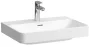 Laufen Pro X porcelán 65x47 cm mosdó csaplyuk és túlfolyó nélkül, fehér kivitelben