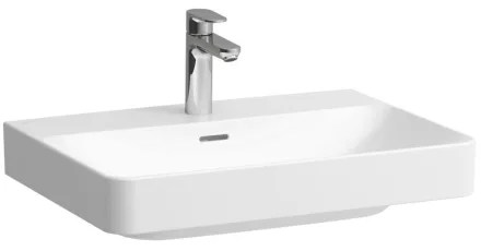 Laufen Pro X porcelán 65x47 cm mosdó csaplyukkal és túlfolyó nélkül, fehér kivitelben