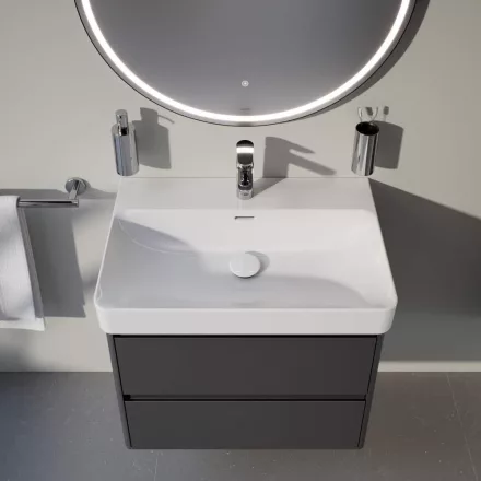 Laufen Pro X porcelán 70x47 cm mosdó csaplyukkal és túlfolyóval, fehér kivitelben