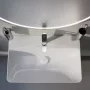 Laufen Pro X porcelán 70x47 cm mosdó csaplyukkal és túlfolyóval, fehér kivitelben