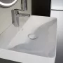 Laufen Pro X porcelán 70x47 cm mosdó csaplyukkal és túlfolyóval, fehér kivitelben