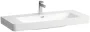 Laufen Pro X porcelán mosdó 105x46 cm csaplyukkal és túlfolyóval, fehér kivitelben.