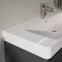 Laufen Pro X porcelán mosdó 105x46 cm, 3 csaplyukkal és túlfolyóval, fehér kivitelben.
