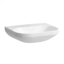   Laufen Lua kerámia mosdó 55x46 cm csaplyuk és túlfolyó nélkül, LCC bevonattal, fehér H8110814001421