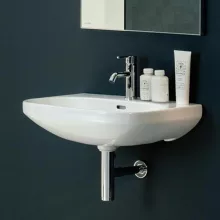  Laufen Lua kerámia mosdó 60x46 cm egy csaplyukkal és túlfolyóval, fehér H8110830001041