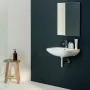 Laufen Lua kerámia mosdó 60x46 cm egy csaplyukkal és túlfolyóval, LCC bevonattal, fehér H8110834001041