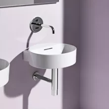   Laufen Val fehér kézmosó 40x42.5 cm, csaplyuk nélkül H8112810001091