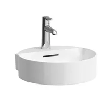   Laufen Val matt fehér kézmosó 40x42.5 cm, 1 csaplyukkal H8112817571041