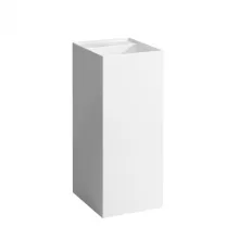   Laufen Kartell by Laufen matt fehér szabadonálló mosdó 37.5x43.5 cm, csaplyuk nélkül H8113317571121
