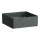 Laufen Living SaphirKeramik mosdótál 36x36 cm csaplyuk és túlfolyó nélkül, matt grafit H8114337581121