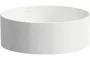 Laufen Living SaphirKeramik mosdótál 38x38 cm csaplyuk és túlfolyó nélkül, fehér H8114350001121
