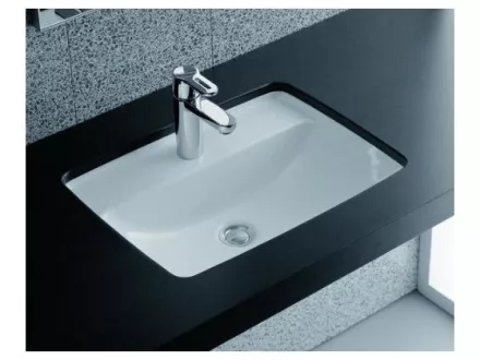 Laufen Pro S alulról beépíthető mosdó 49x36 cm, 1 csaplyukkal H8119660001041