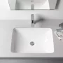 Laufen Pro S alulról beépíthető mosdó 60 x 40 cm csaplyuk nélkül LCC felülettel H8119694001091