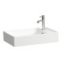 Laufen Meda porcelán kézmosó 60x35 cm csaplyukkal és túlfolyóval, jobbos/fehér H8121130001061