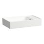 Laufen Meda porcelán kézmosó 60x35 cm túlfolyóval és csaplyuk nélkül, jobbos/matt fehér H8121137571091